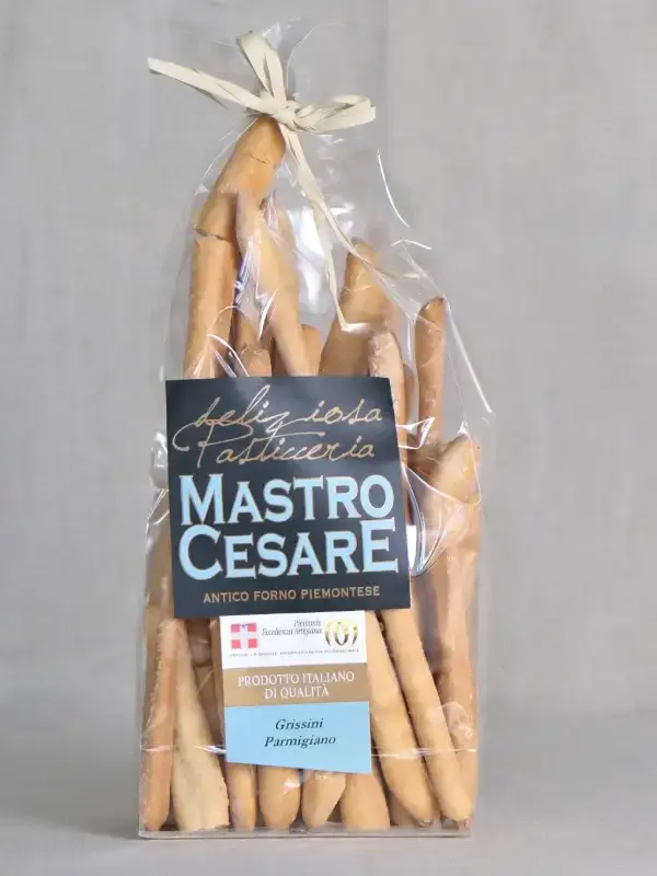 Pakke med håndlagde grissini