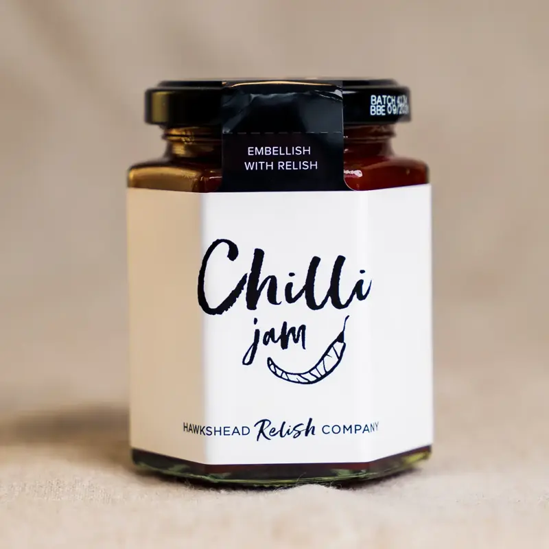 Chilli Jam 220g – Søt og Sterk Delikatesse fra Pettersen & Co