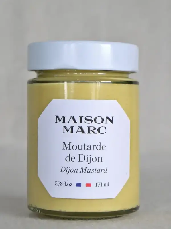 Maison Marc Dijon-sennep 180ml – ekte fransk sennep uten konserveringsmidler