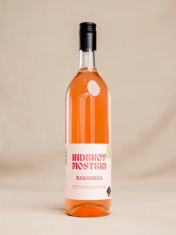 Inderøy Mosteri rabarbra 750 ml