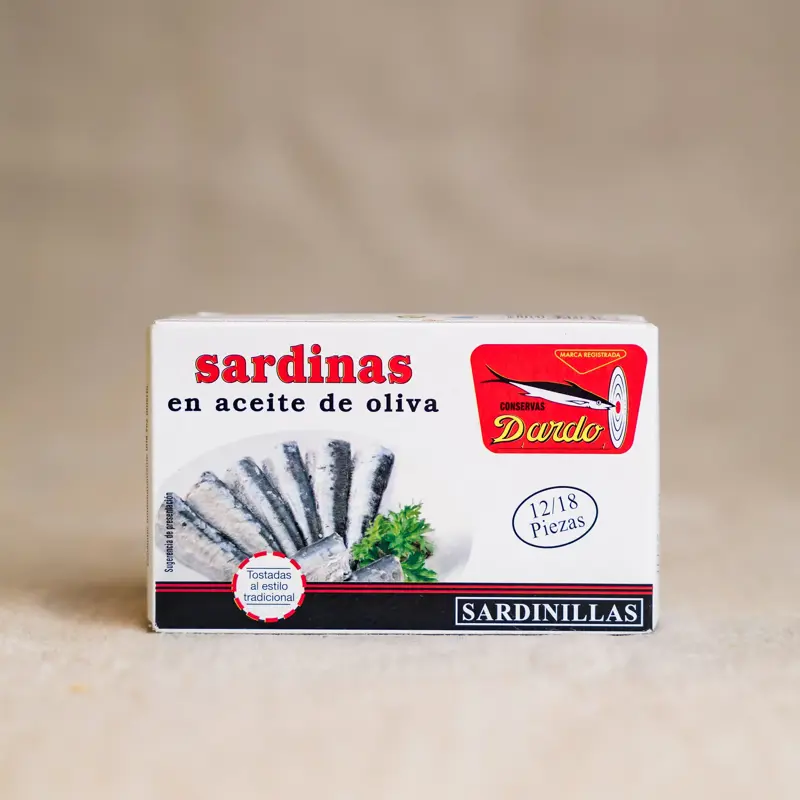 Dardo Sardiner i Olivenolje – Håndpakkede Delikatesser fra Pettersen & Co