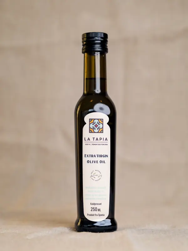 La Tapia olivenolje 250ml – spansk ekstra virgin kaldpresset olivenolje fra Andalucia